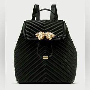 ZARA BLACK QUILTED BAG